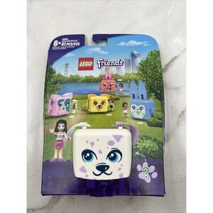 LEGO Emma's Dalmatian Cube Building Set 41663 Friends Complete